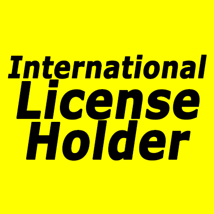 International License Holder Magnetic Plate