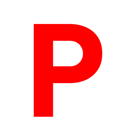 Provisional (Red, Uncapped Speed Limit) Magnetic Plate